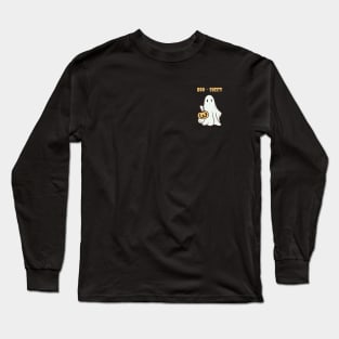 Halloween Boosheet Ghost Long Sleeve T-Shirt